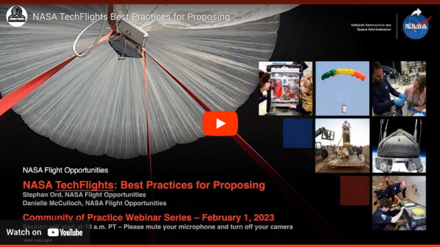 TechFlights - best practices for proposing webinar thumbnail