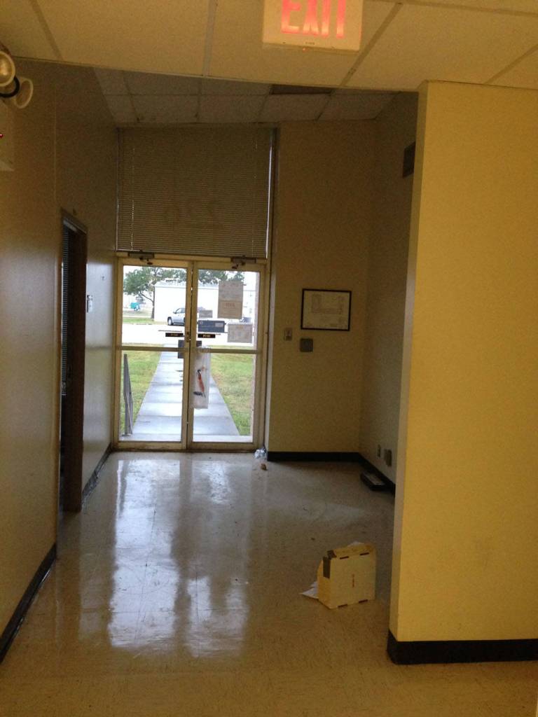 Front Entrance from the Inside of Building 226