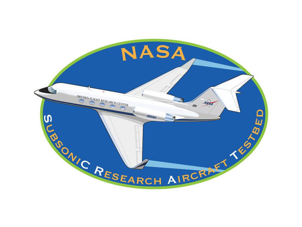 Logo: G-III SubsoniC Research Aircraft Testbed (SCRAT)