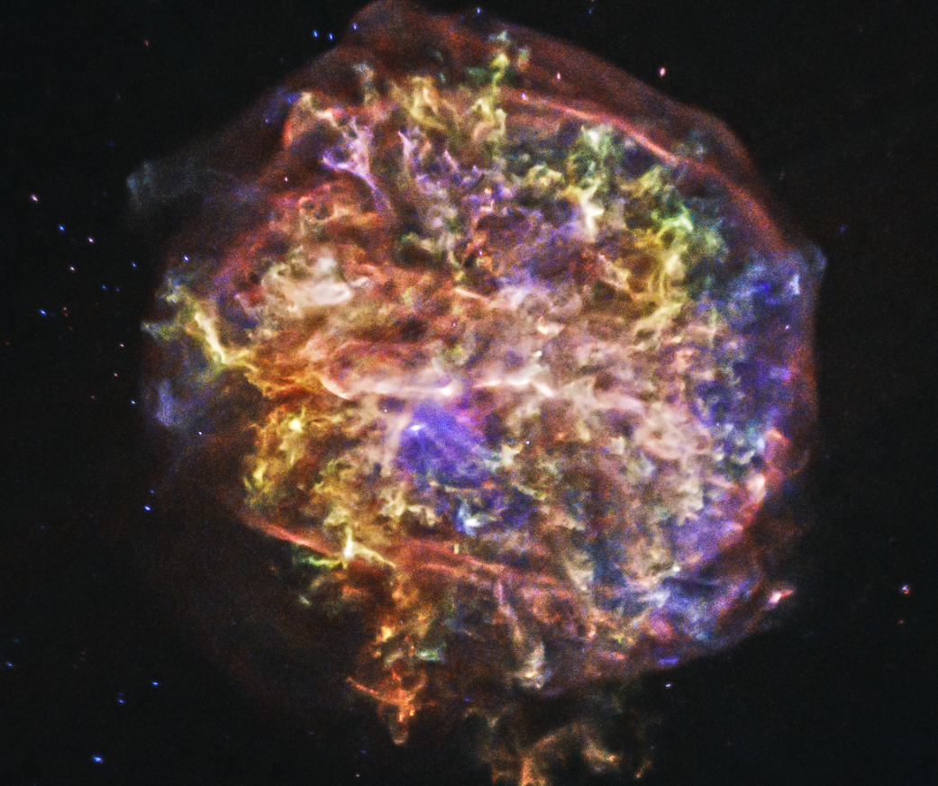 At a distance of about 20,000 light years, G292.0+1.8 is one of only three supernova remnants in the Milky Way