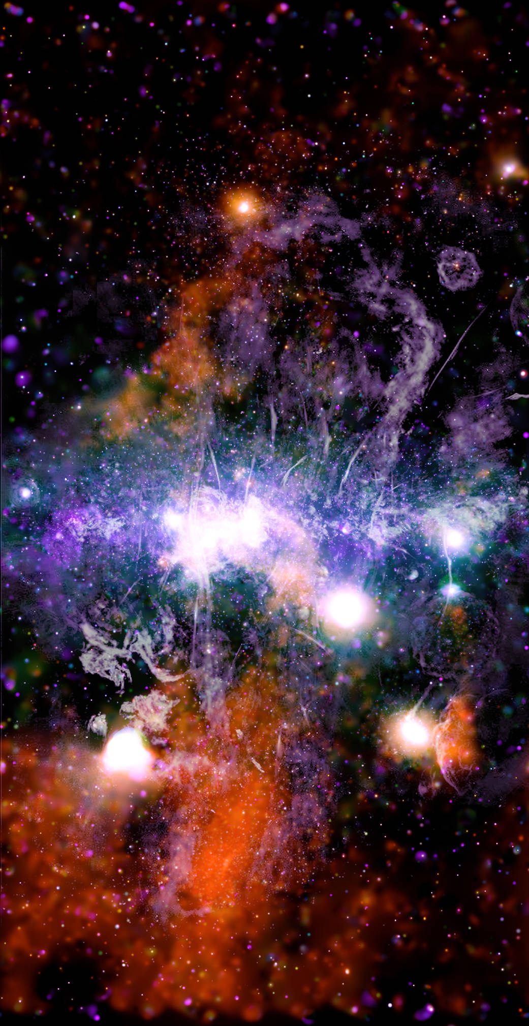 A panorama of the Galactic Center builds on previous surveys from Chandra and other telescopes. 