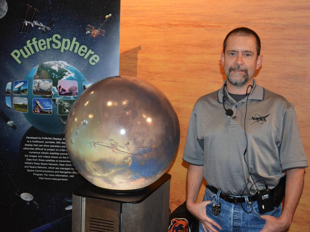 PufferSphere at The Great Lakes Science Center, Cleveland, OH