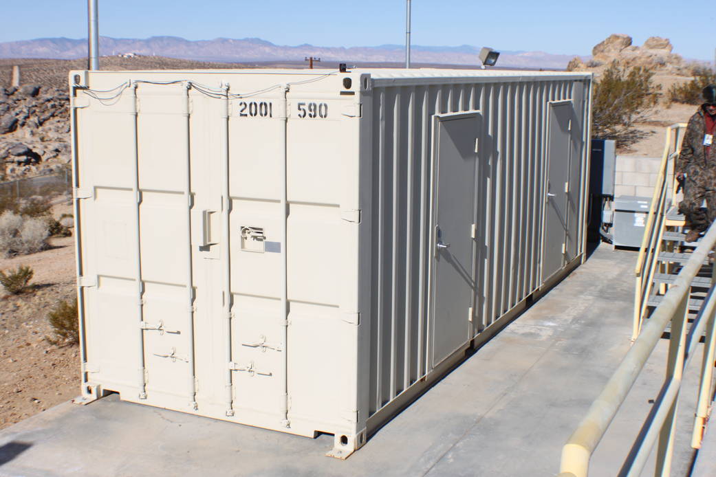 Mobile Operations connex for Global Hawk operations