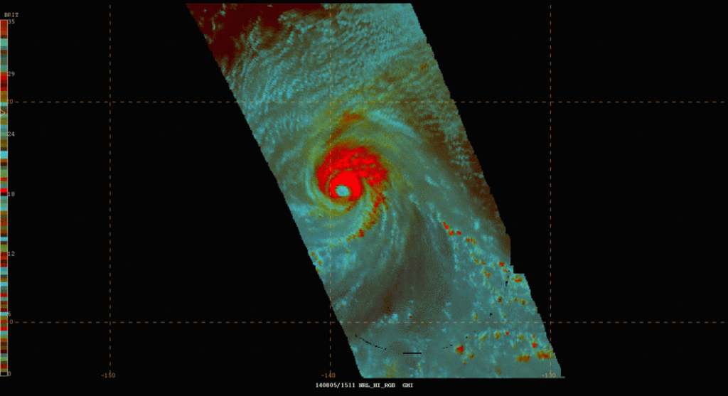 SPoRT Captures Image of Hurricane Iselle