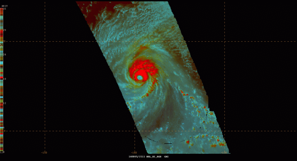 SPoRT Captures Image of Hurricane Iselle