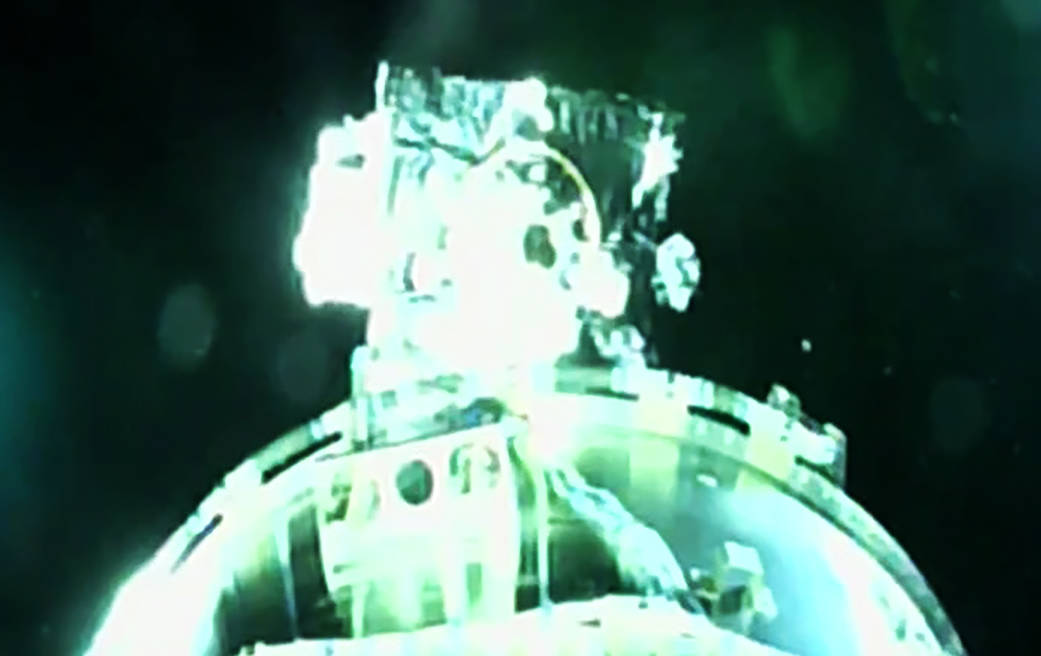 GOES-S Separates from Atlas V Centaur Upper Stage