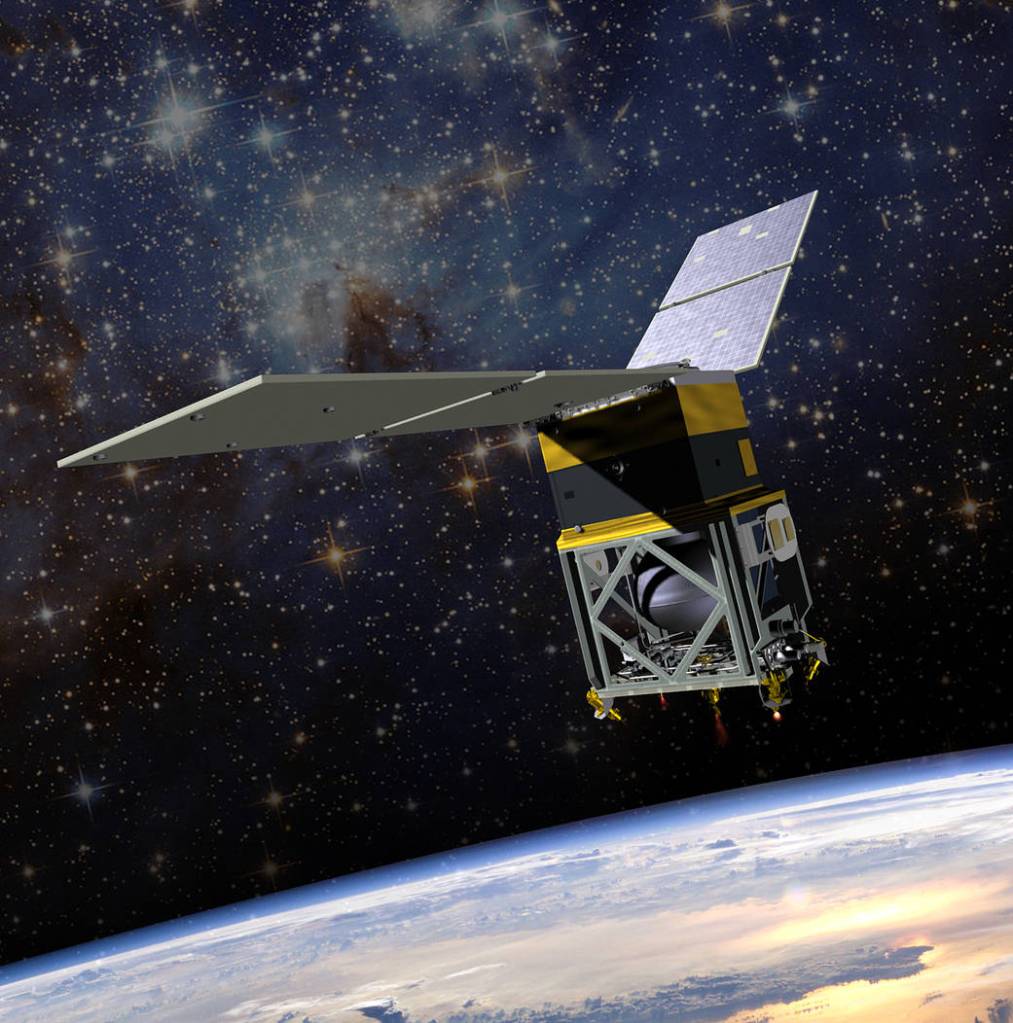 Artist rendering of Green Propellant Infusion Mission