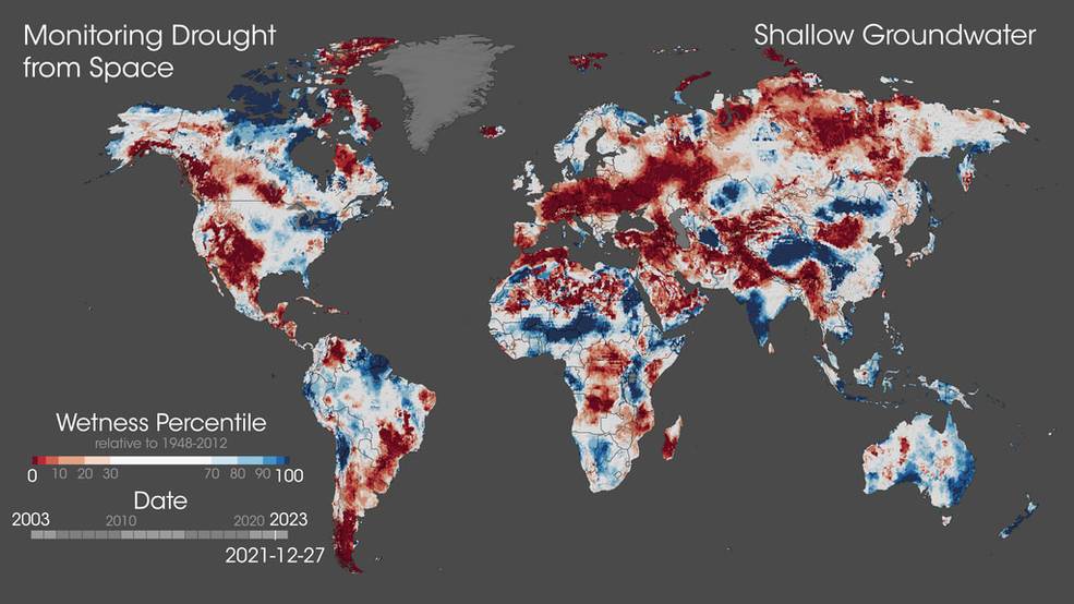 
			Warming Makes Droughts, Extreme Wet Events More Frequent, Intense - NASA			