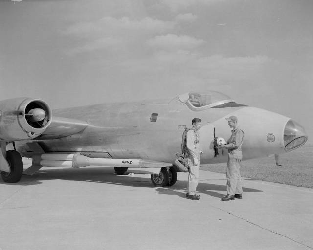 Martin B-57B Canberra aircraft