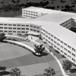 Aerial view of Development Engineering Building