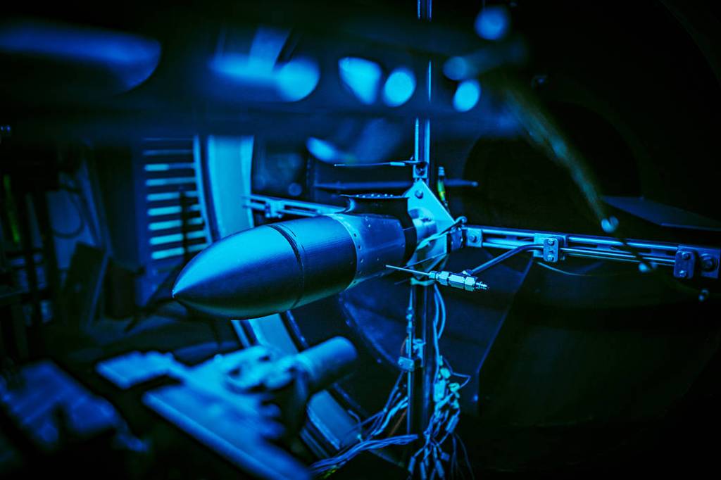 An image of one of the X-57 Maxwell propellers being tested.