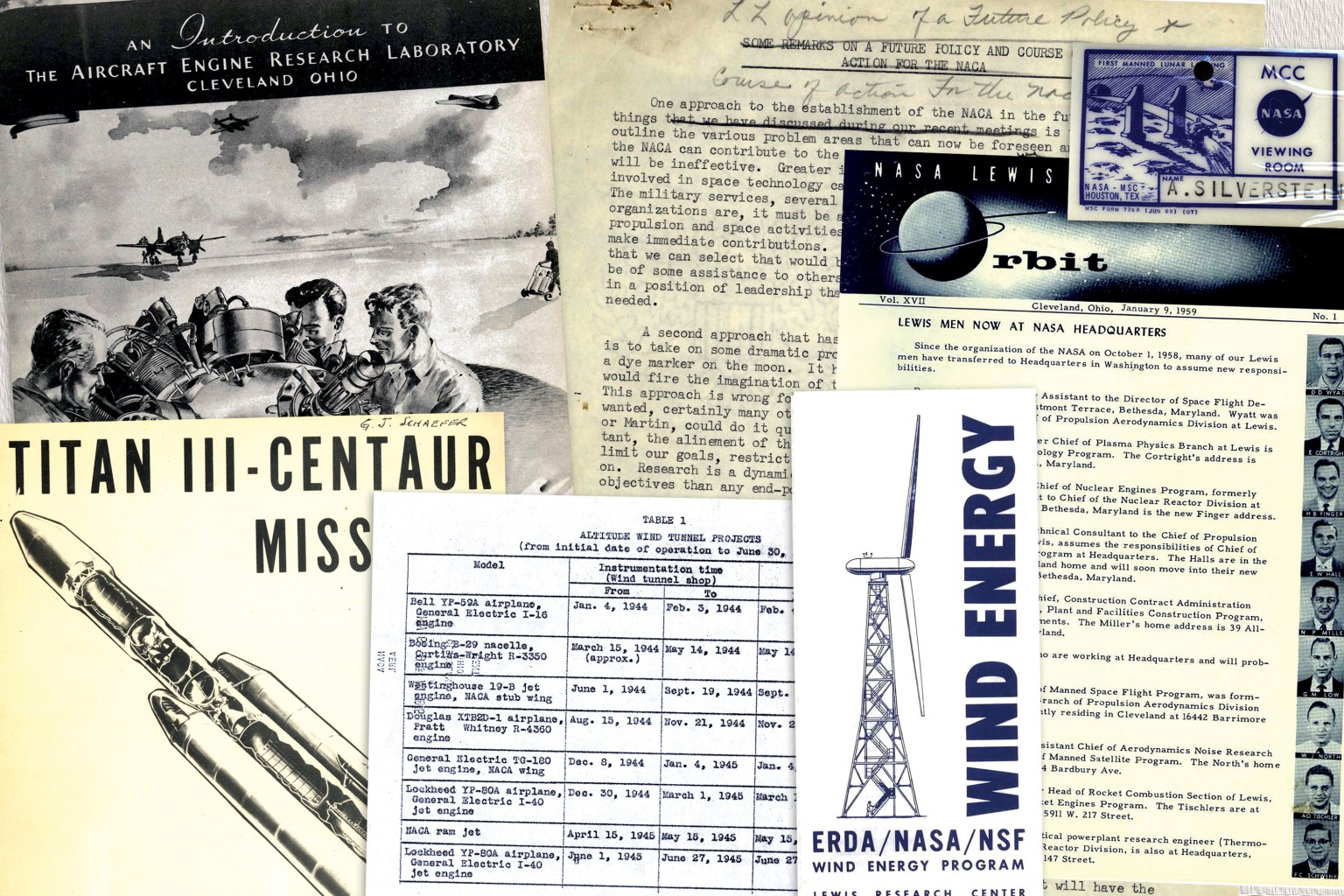 Collage of historical documents.