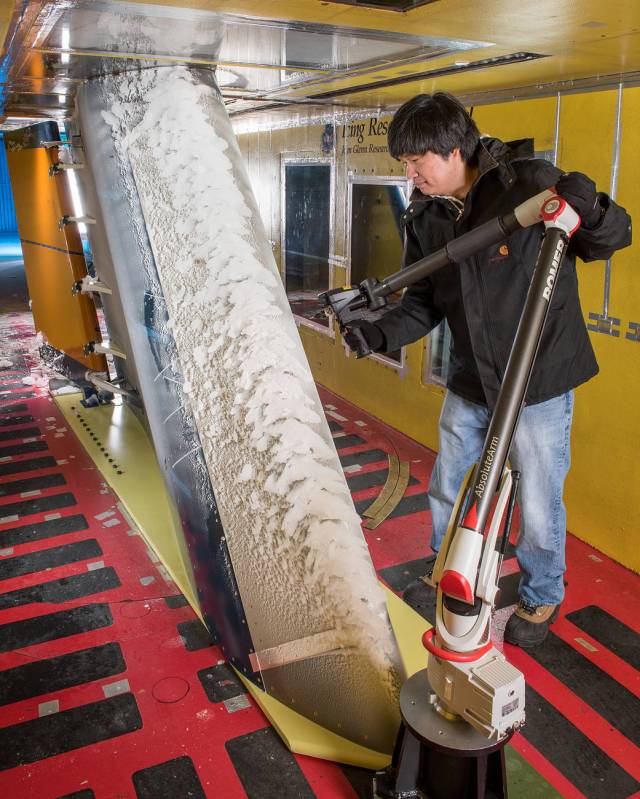 The Icing Research Tunnel may be an historic landmark, but it’s on the cutting-edge of research.