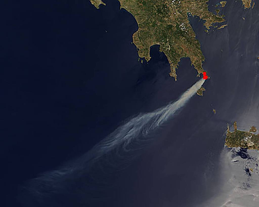 Fire in Southern Greece