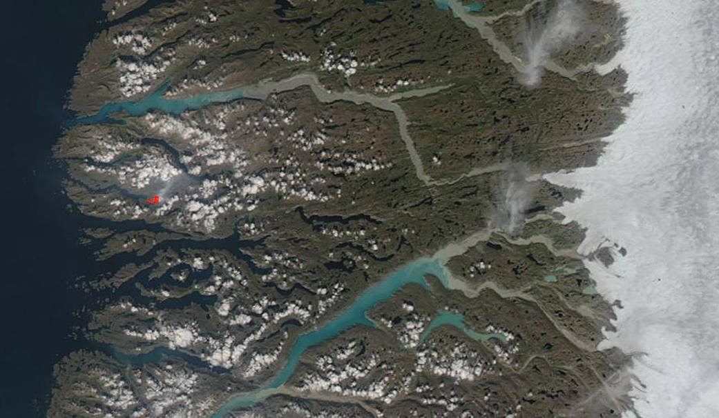 Fires in Greenland