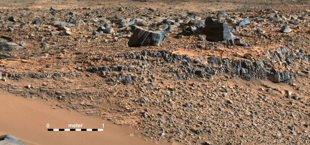 Martian Layers Thicker on Top