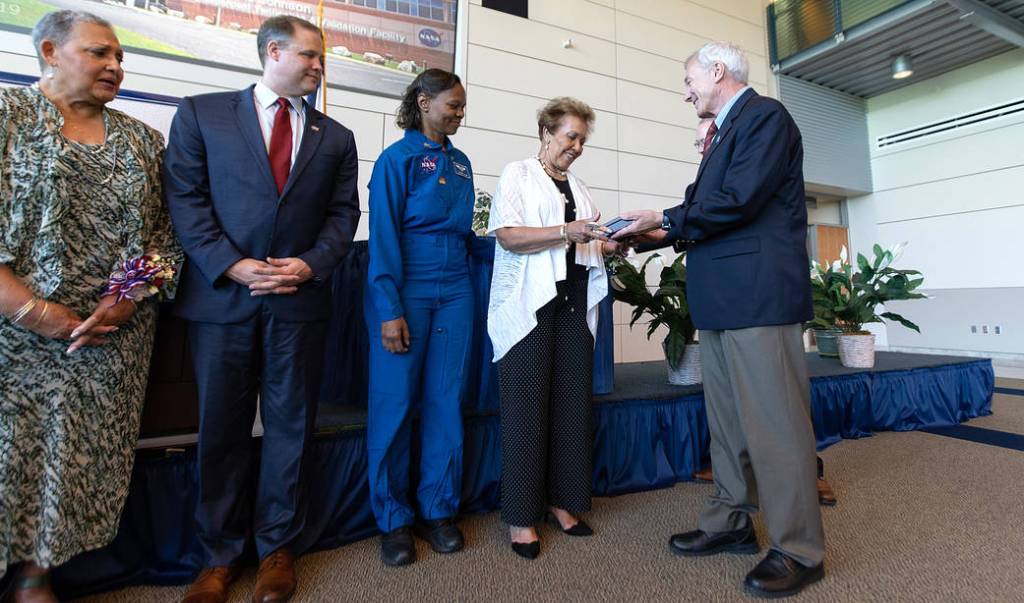IV&V Facility Renaming Joylette Hylick Coin Presentation