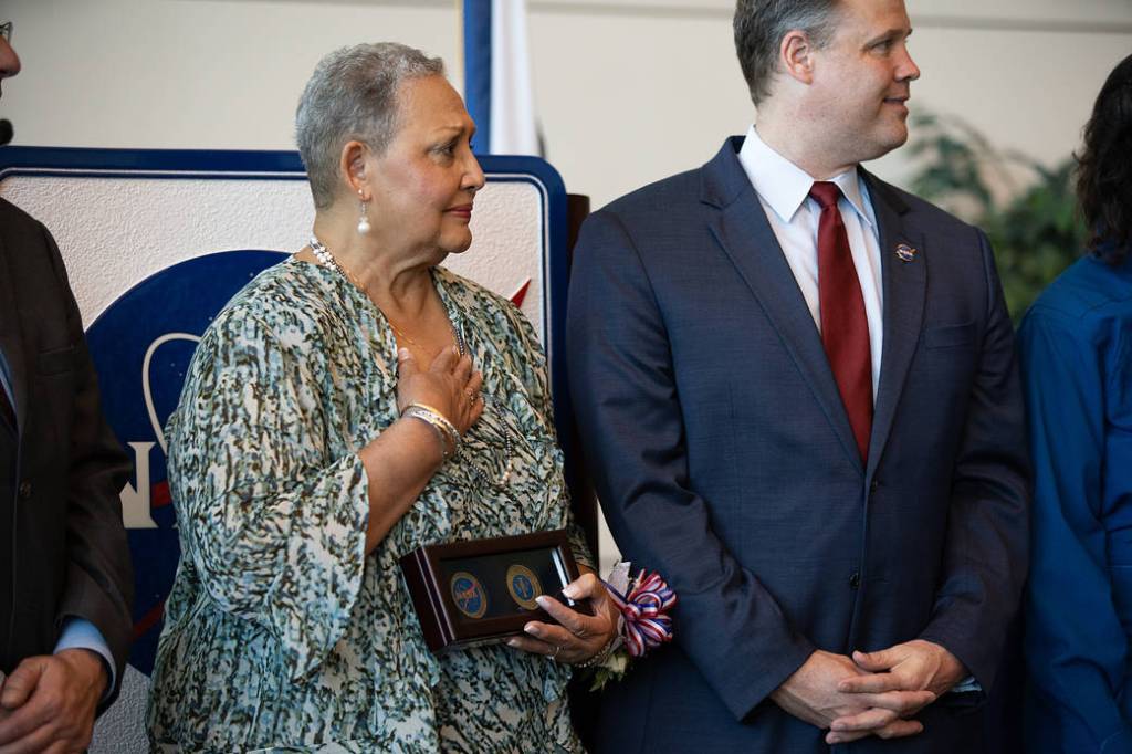 IV&V Facility Renaming Katherine Moore Reacts
