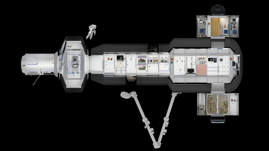 OCHMO, HMTA, habitat, crew living space