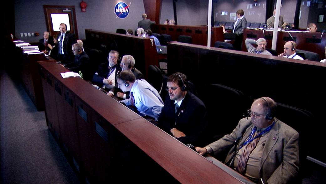 Launch Control Engineers Follow Countdown