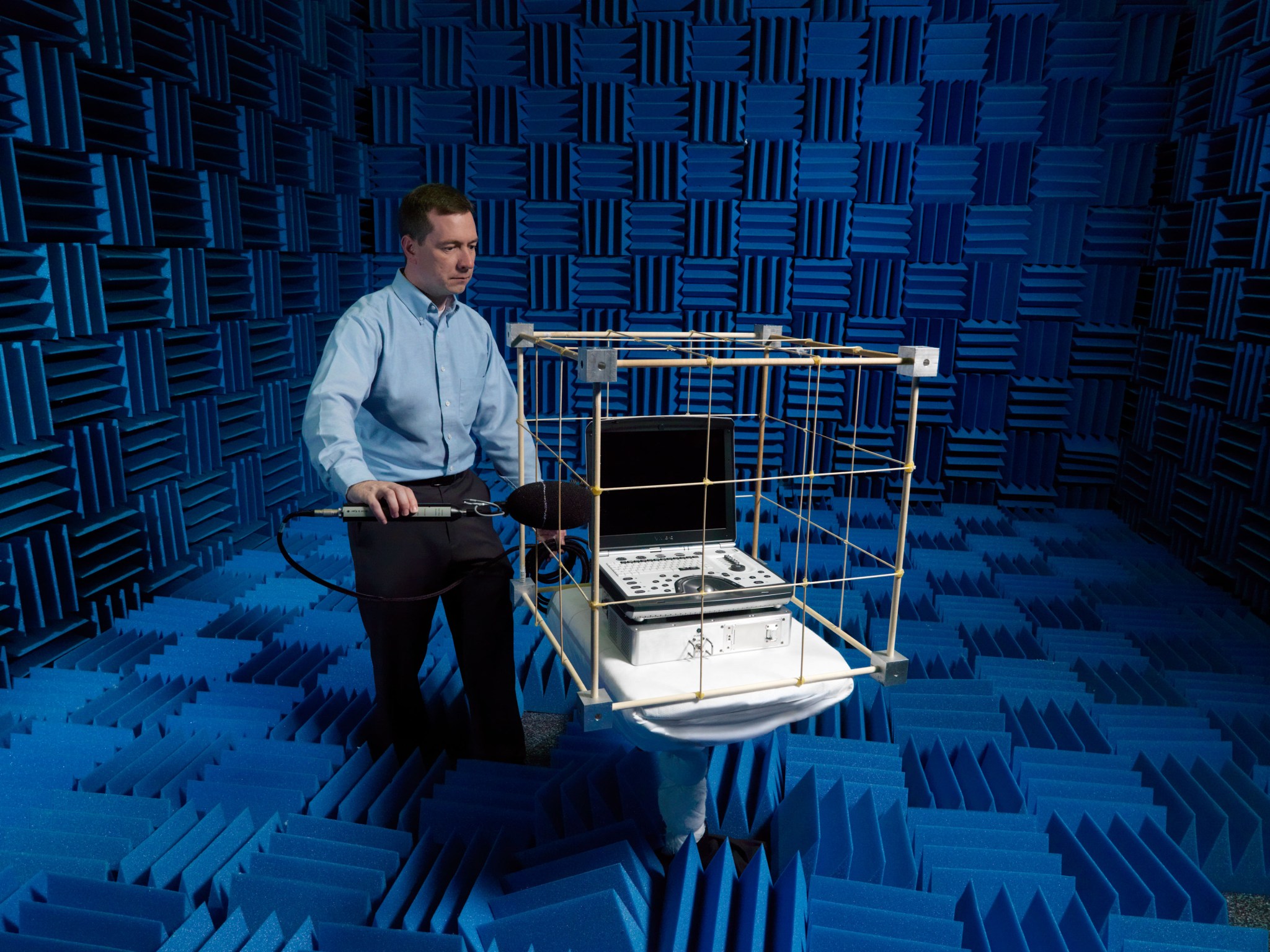acoustics testing at NASA