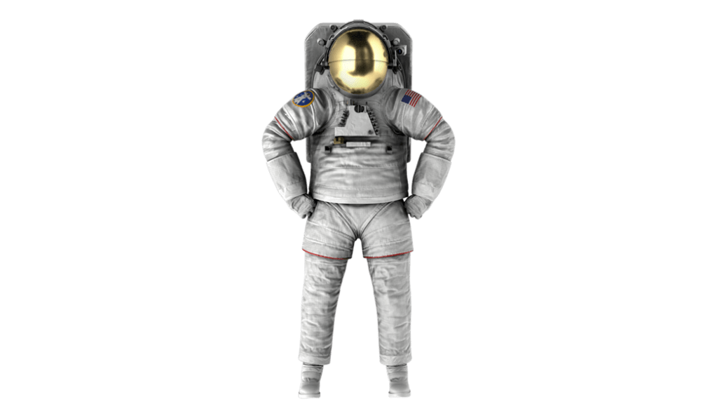 Exploration Spacesuit Life Size Poster