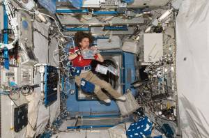 Crewmember onorbit
