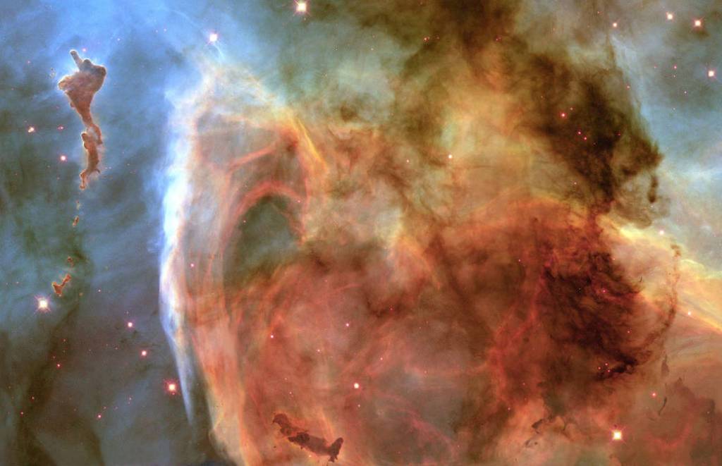 Light and Shadow in the Carina Nebula