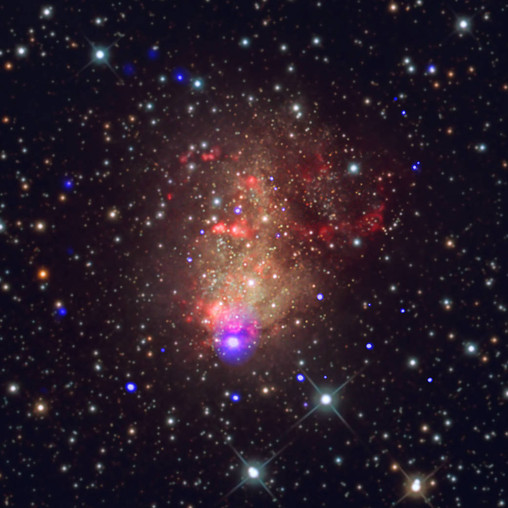 "Starburst" galaxy IC 10.