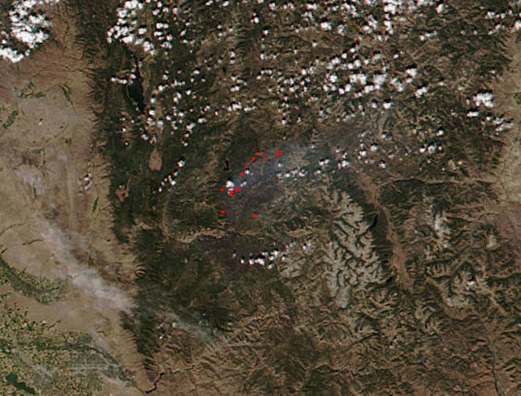 Pioneer Fire in Idaho Heading Towards Deadwood Reservoir