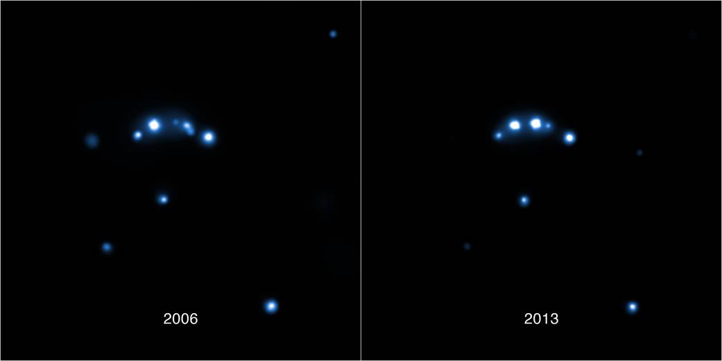 Image of binary star system IGR J18245-2452