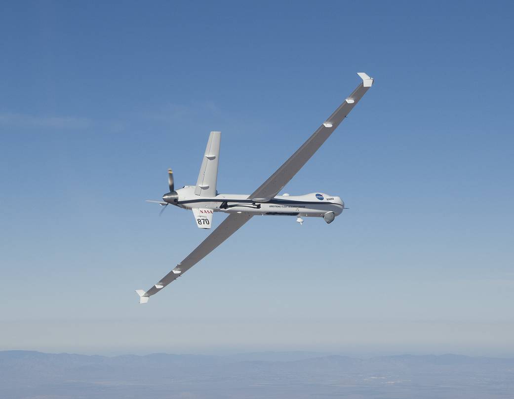 NASA is using the Ikhana UAS in flight tests for the development of systems and procedures remotely piloted aircraft.