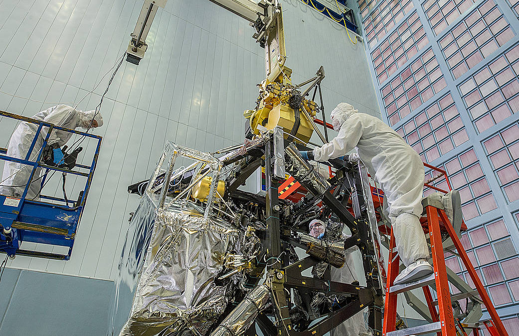 Engineers worked tirelessly to install another essential part of the James Webb Space Telescope - the Near Infrared Camera into 