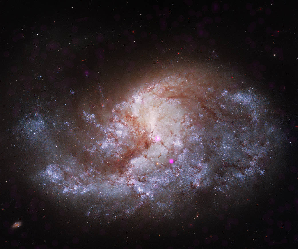 Composite image of NGC 1385.