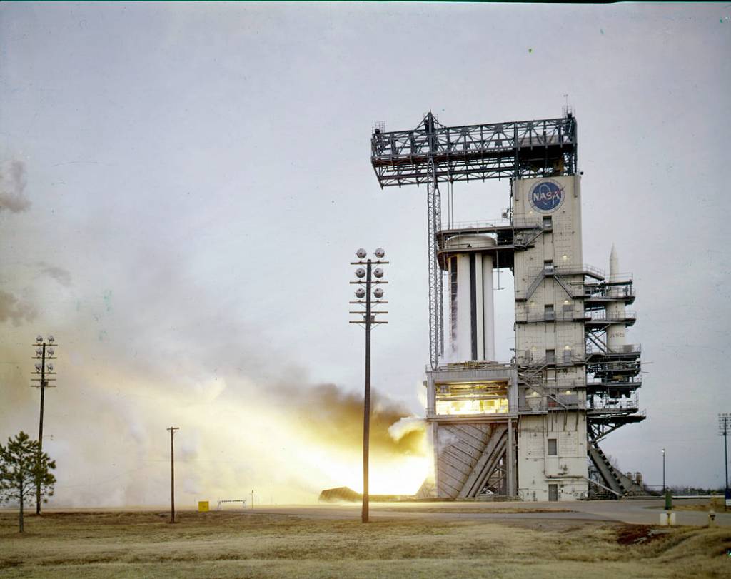 This Week in NASA History: Saturn I S-I Stage Test-Fires at Marshall — Feb. 4, 1961