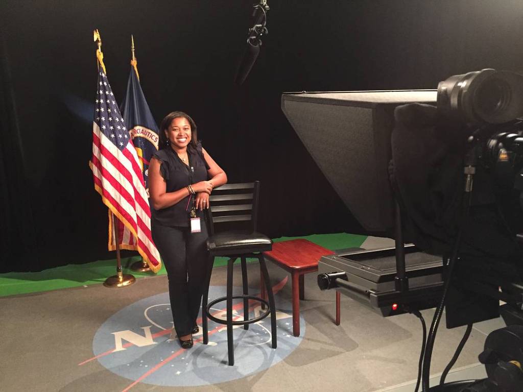 Media relations specialist Gina Anderson