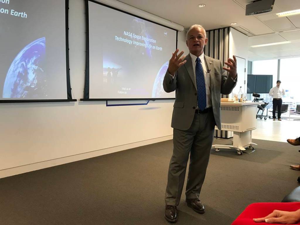 NASA’s Douglas Terrier Speaks at The Shard