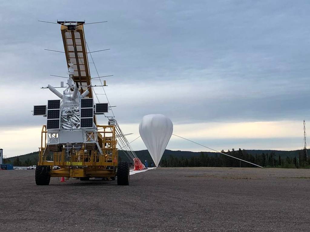 HIWIND Launched June 24 on a NASA Scientific Balloon from Esrange, Sweden