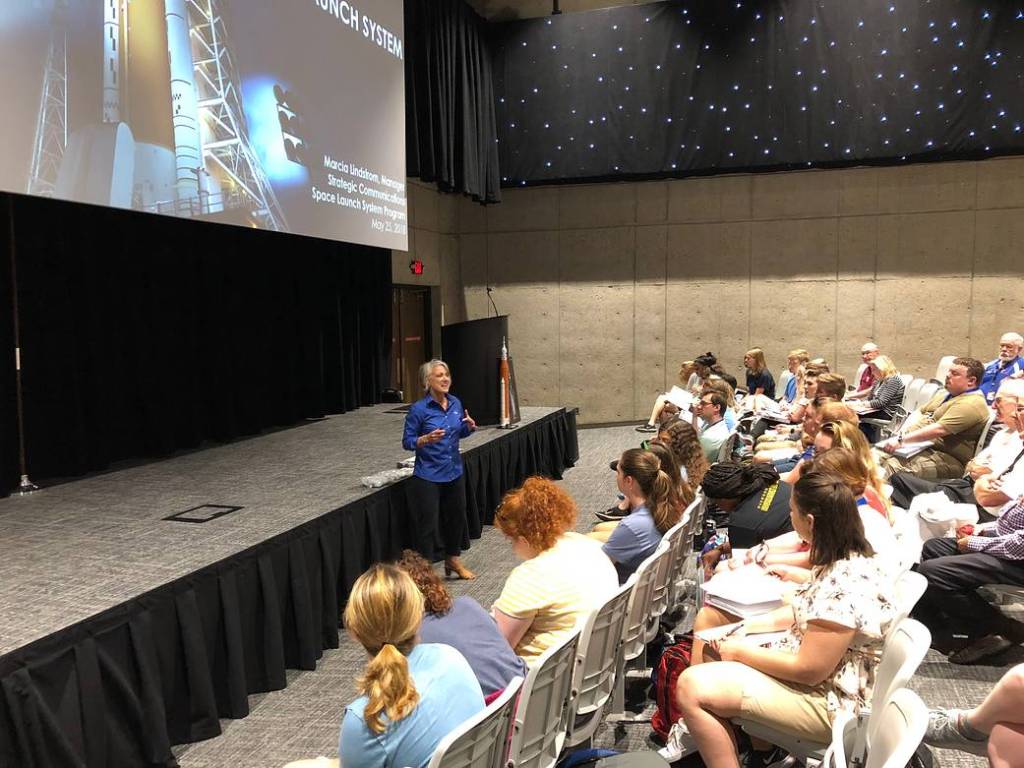 SLS at Space Camp Crew Trainers Training