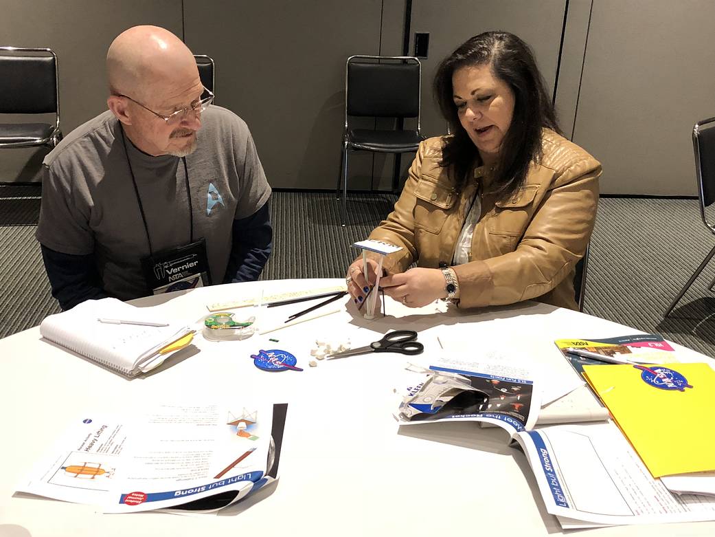 SLS Outreach at the National Science Teachers Association Conference