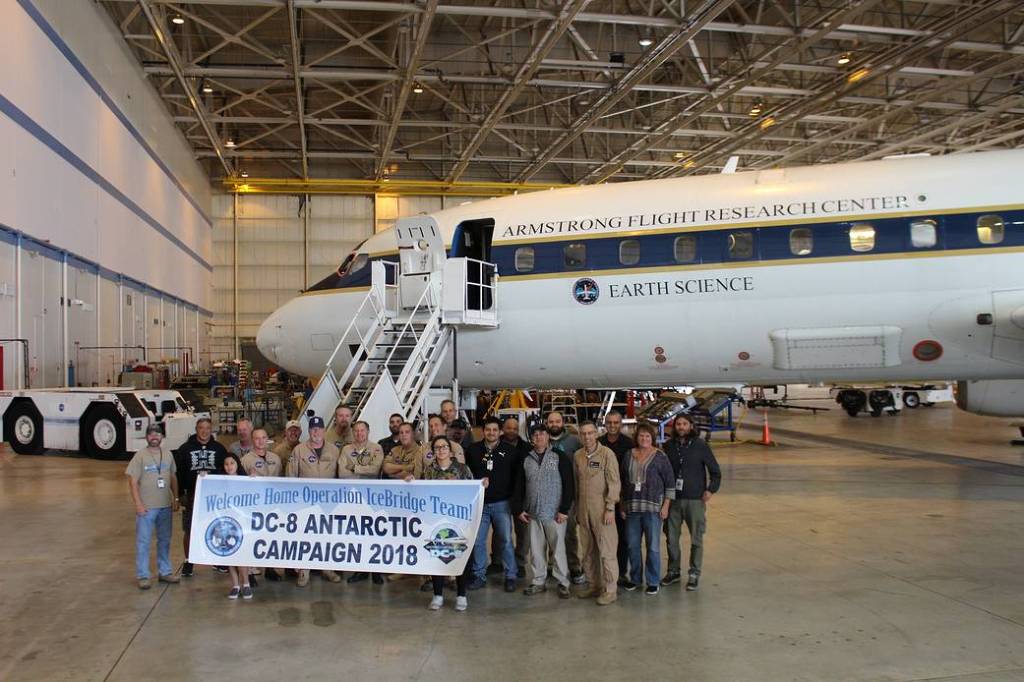 NASA DC-8 Team Returns from Operation IceBridge