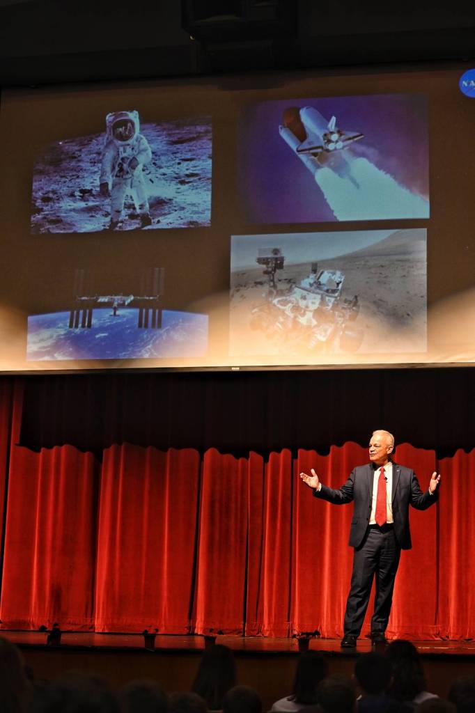 NASA Chief Technologist Douglas Terrier Presents at NASA Day in Arkansas