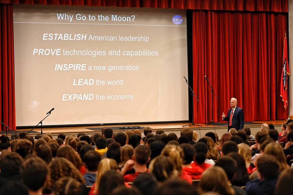 NASA Chief Technologist Presents at NASA Day in Arkansas