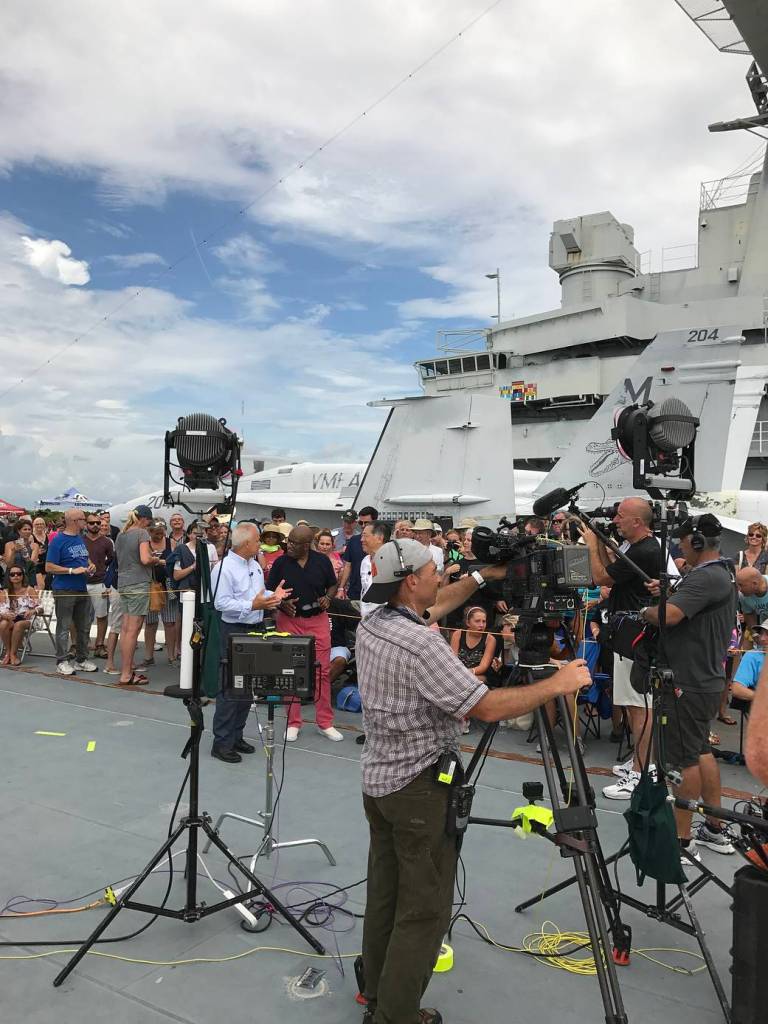 NASA Acting Chief Technologist Douglas Terrier is Interviewed by Al Roker