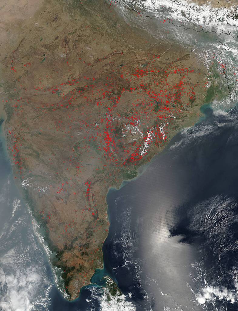 Agricultural Fires in India Continue