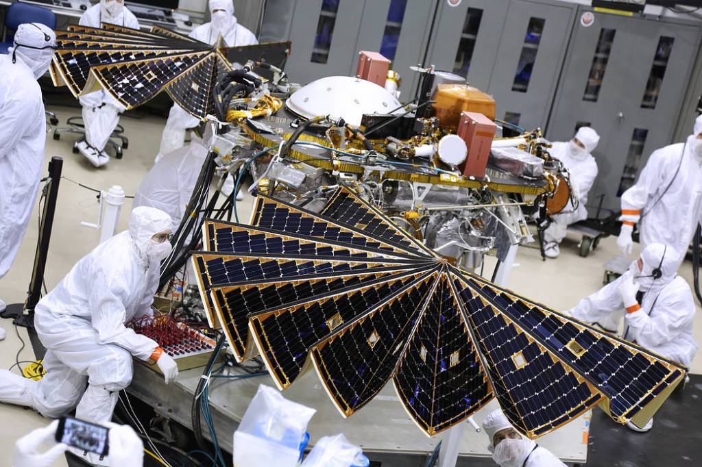 Testing the InSight Mars Lander’s Solar Arrays