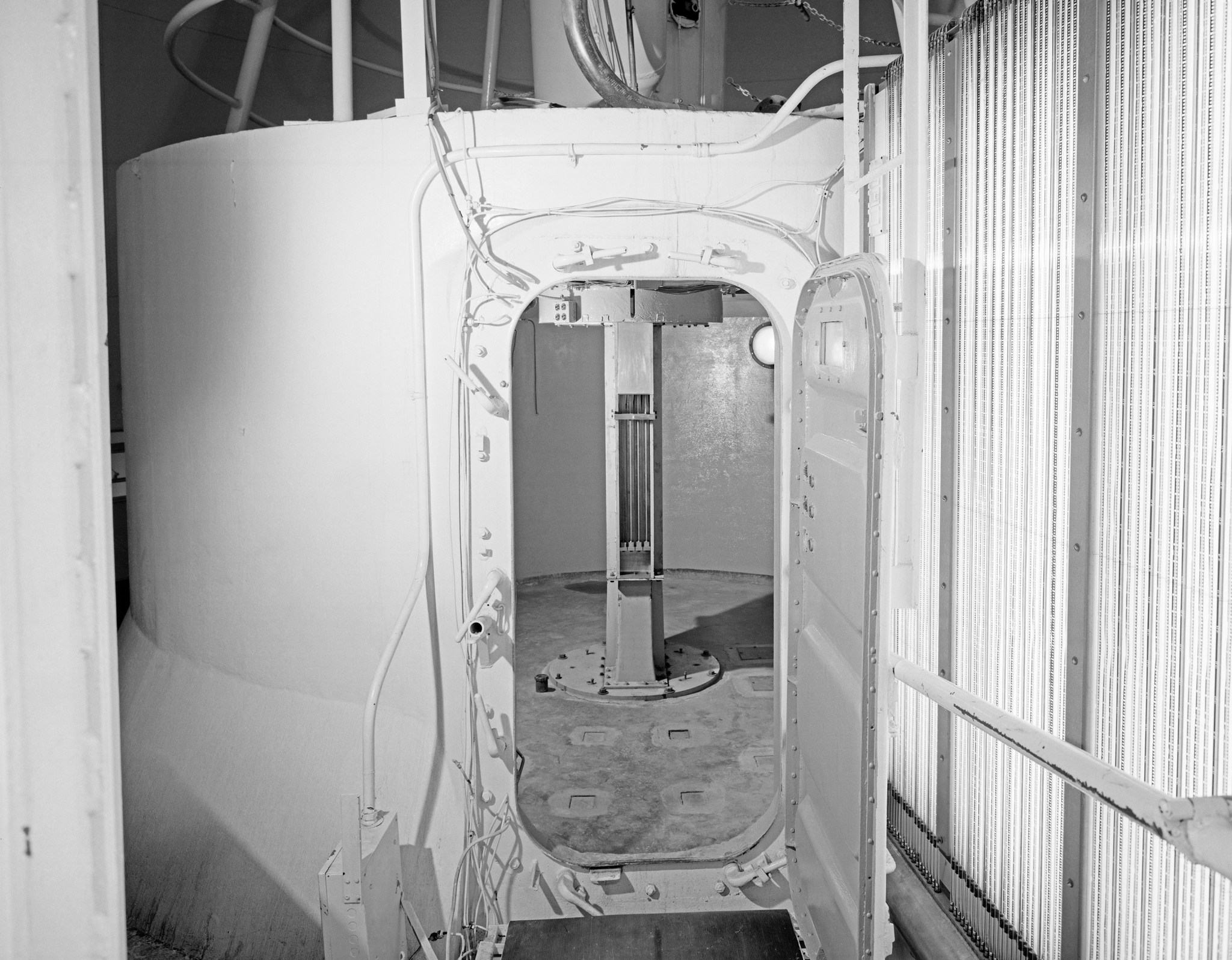 Interior View of the 6- by 19-Inch Tunnel in 1970.