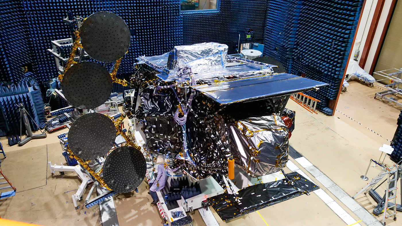 TEMPO is hosted on a commercial communication satellite, Intelsat 40E.
