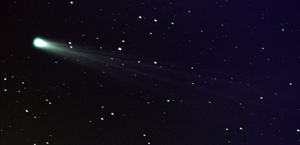 Comet ISON, approximately 44 million miles from the sun, and 80 million miles from Earth, moving at a speed of 136,700 miles per