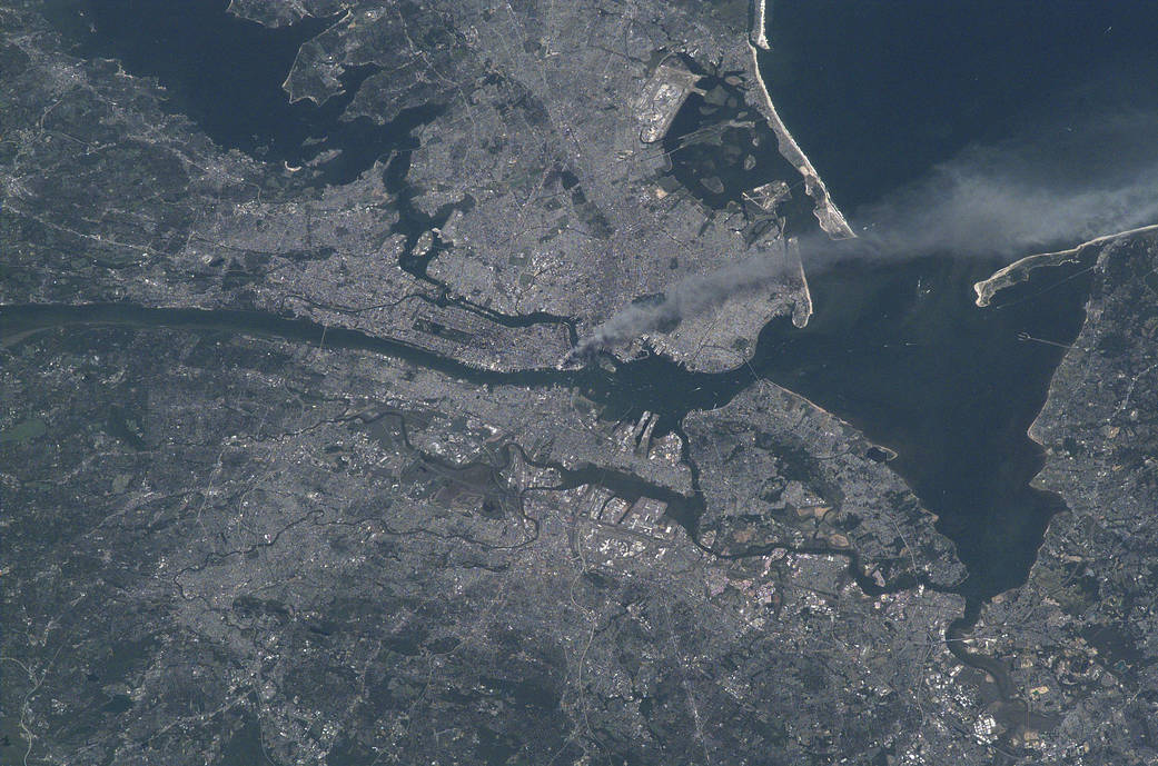 New York City seen from orbit on Sept. 11, 2001. Credit: NASA/Frank Culbertson
